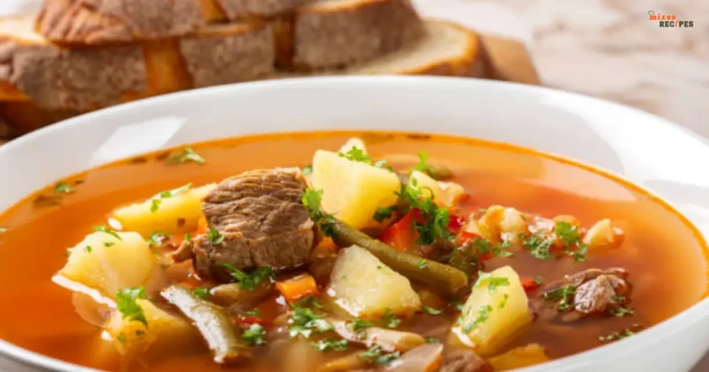 Old-Fashioned Vegetable Beef Soup