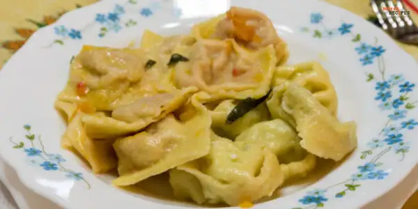 Butternut squash ravioli